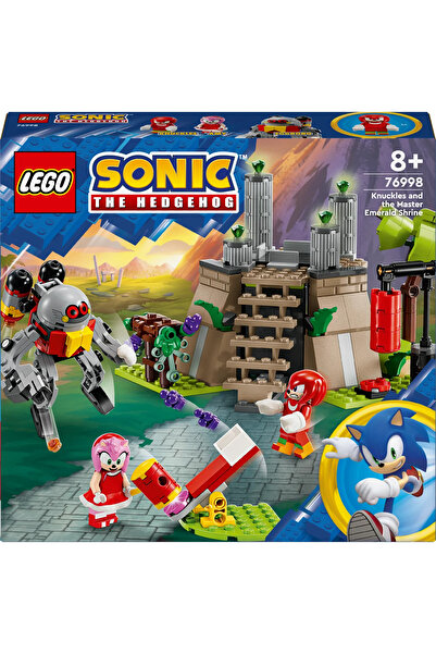 LEGO ® Sonic the Hedgehog™ Knuckles ve Master Emerald Tapınağı 76998 – 8+ Oyuncak Yapım Seti (325P)