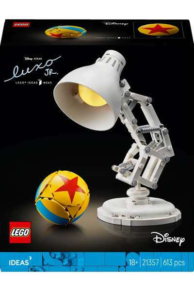 LEGO ® Ideas | Disney Pixar Luxo Jr. 21357 - Yetişkinler için Koleksiyonluk Model Yapım Seti (613P)