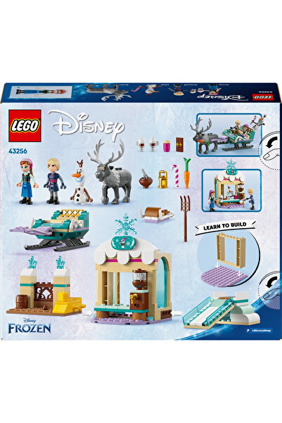 LEGO ® ǀ Disney Princess Anna'nın Kızak Macerası 43256 - 4+ Oyuncak Yapım Seti (192Parça)