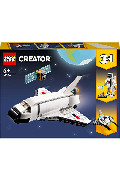 LEGO ® Creator Uzay Mekiği 31134 - 6+ Çocuklar için Yaratıcı Oyuncak Yapım Seti (144P)