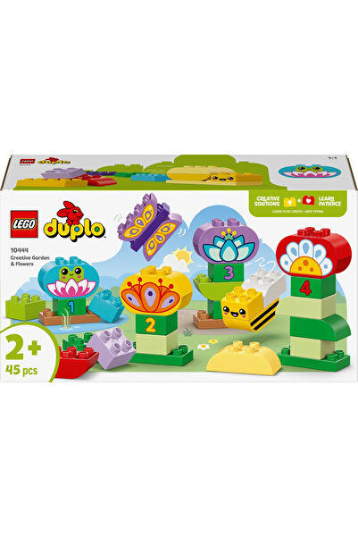LEGO ® DUPLO® Kasabası Yaratıcı Bahçe ve Çiçekler 10444 - 2+ Eğitici Oyuncak Yapım Seti (45P)
