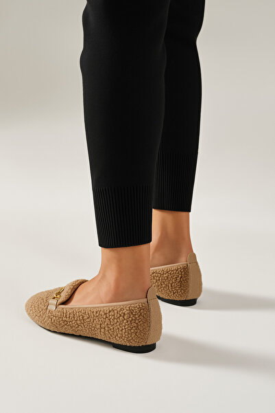 Beyond Mink Plush Women's Home Flats - Gurva Chain, 1cm Byndshr01