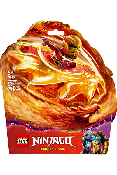 LEGO ® NINJAGO® Kai’nin Ejderha Spinjitzu Topacı 71823 - 6+ Yaratıcı Oyuncak Yapım Seti (54P)