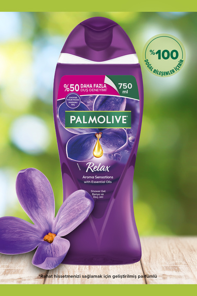 Palmolive Aroma Sensations So Relaxed Aromatik Banyo ve Duş Jeli 750 ml x2 Adet Vücut Şampuanı Vücut Bakımı