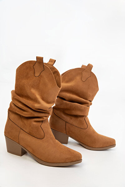 SOHO Taba Süet Kadın  Bot & Bootie 20130