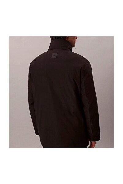 Calvin Klein ΤΕΧΝΙΚΟ ΠΑΛΤΟ ΜΕ ΚΟΛΑΡΟ ΛΑΜΠΡΟΥΤΕΡΟ