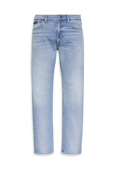 Calvin Klein Τζιν SLIM STRAIGHT MEDWAY BLUE