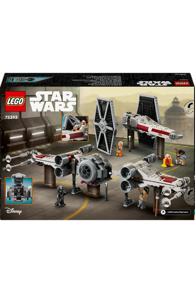 LEGO ®   حرب النجوم ™   مجموعة تي فايتر وإكس-وينج 75393 - مجموعة ألعاب إبداعية للأطفال من عمر 9 سنوات فما فوق (1063 قطعة)