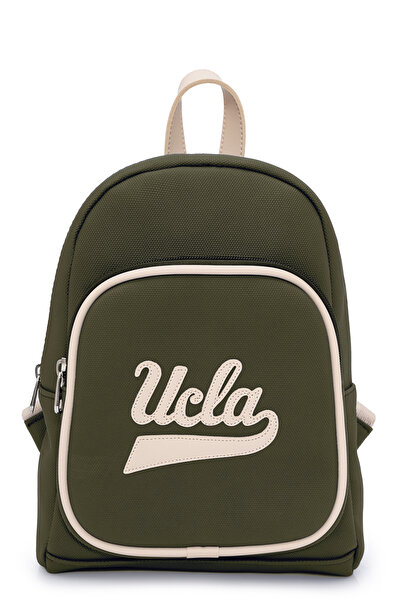 UCLA Khaki Women's Backpack and Shoulder Bag 05Uc25K9006