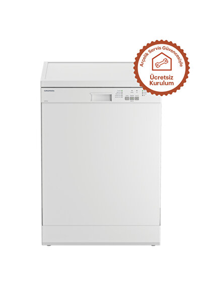 Grundig GDF 5104 5 Program 13 Kişilik Bulaşık Makinesi
