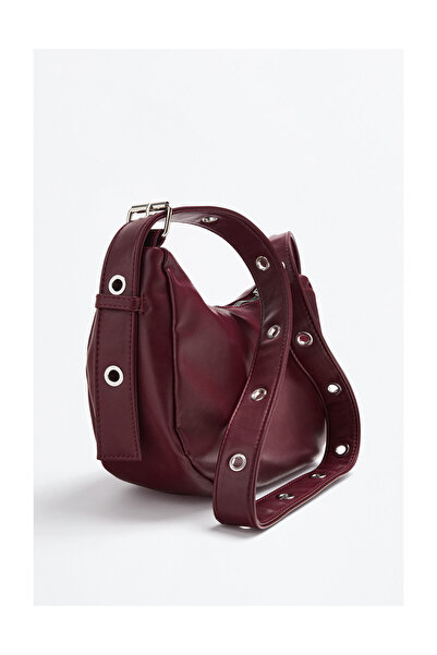 LEFTIES Damen-Umhängetasche mit Nieten