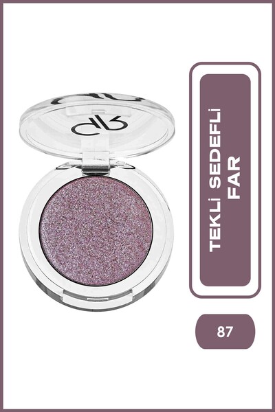 Golden Rose Soft Color Shimmer Mono Eyeshadow 87 Single Glitter Shadow 2.3g