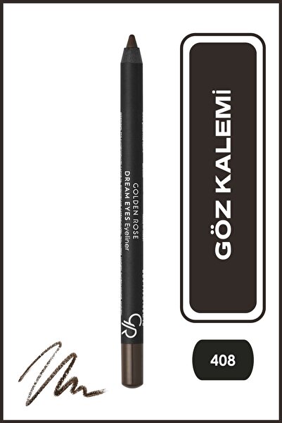 Golden Rose Dream Eyes Eyeliner No: 408 - Mat Bitişli Yumuşak Göz Kalemi