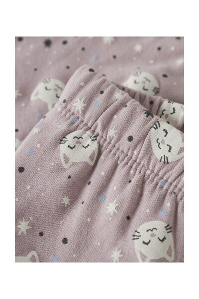 Name it NMFDAVINA AOP SWE LEGGING BRU