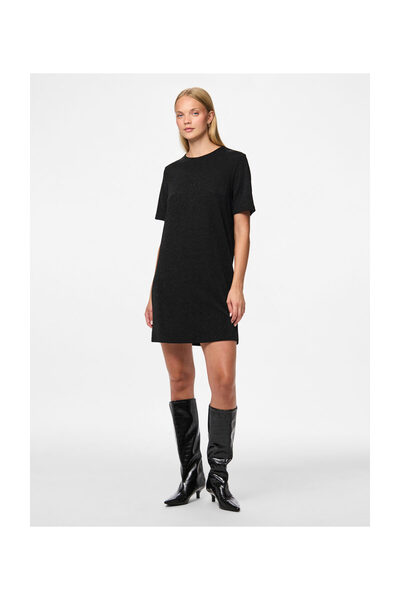 PIECES Pcjina Ss O-Neck Short Dress Jrs Pwp Bc