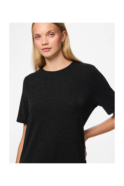 PIECES Pcjina Ss O-Neck Short Dress Jrs Pwp Bc