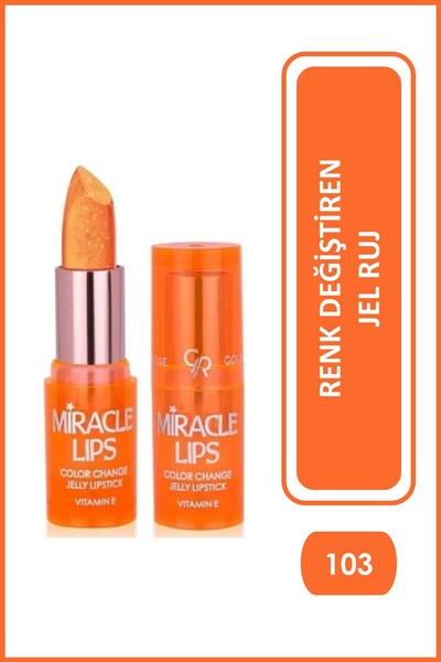 Golden Rose Miracle Lips Color Change Jelly Lipstick No:103
