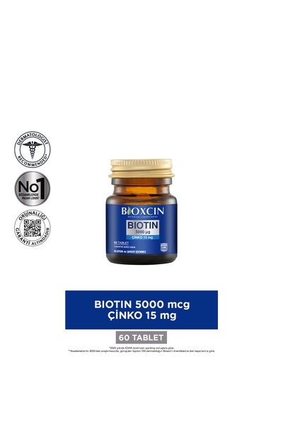 Bioxcin Biotin Saç Bakım Seti – Dökülme Karşıtı Şampuan 300 ml + Biotin Tablet 60’lı – Saç Sağlığı İçin