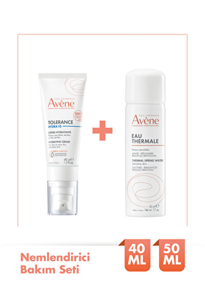 Avene Tolerance Hydra-10 Kuru ve Hassas Ciltler için Nemlendirici Krem 40 ml + Termal Su 50 ml Bakım Seti