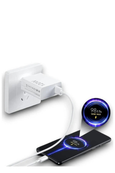 Genel Markalar Type-c 120(WATT) Ultra Hızlı Şarj Aleti Adaptör Kablo Set