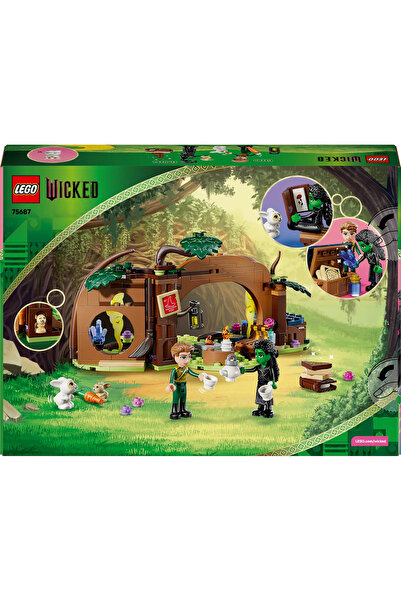 LEGO ® Wicked Elphaba’nın Sığınağı 75687 - 7+ Yaş için Yaratıcı Oyuncak Yapım Seti (228 Parça)