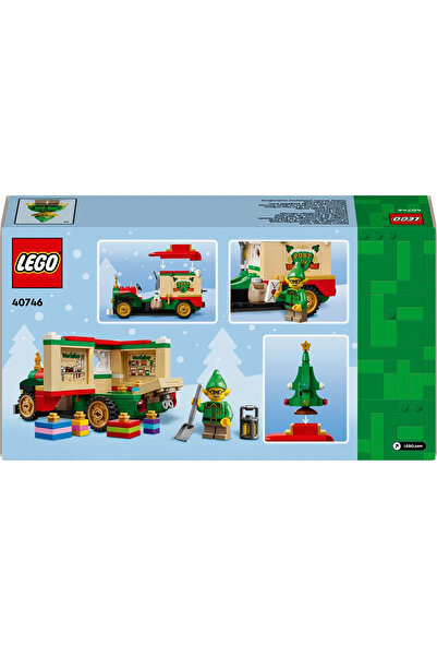LEGO 40746 LEGO® Iconic Noel Baba’nın Dağıtım Kamyonu