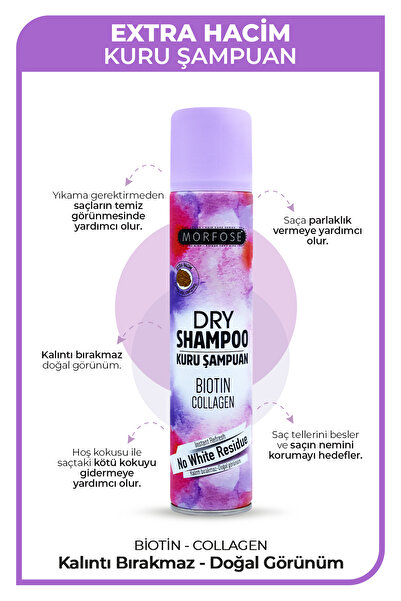Morfose Kuru Şampuan Ekstra Hacim 200 ml-