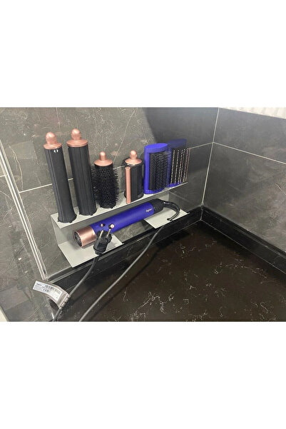 Revenge Dyson Standı, Dyson Askısı - Dyson Airwrap Multistyler Uyumlu Düzenleyici Aparat Stand Concrete Gray