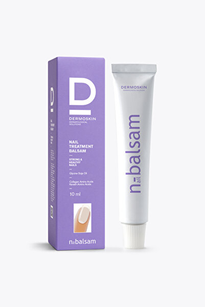 Dermoskin N-Balsam Tırnak Bakım Kremi | Keratin | Kolajen | Güçlendirici ve Besleyici Tırnak Bakımı | 10 ml