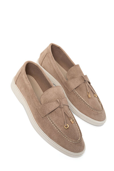 SOHO Mink Suede Women's Loafer Shoes 21049