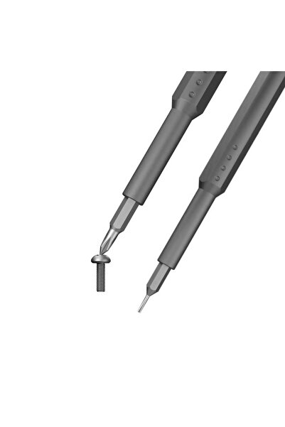 shaza 44 Parça Hassas Tornavida Seti – Mıknatıslı Alüminyum Kasa Telefon, Pc Vb. Tamir Seti