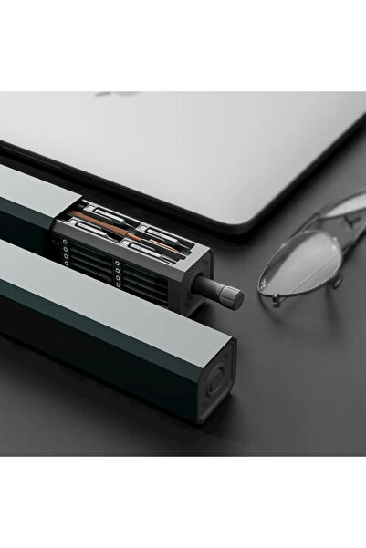 shaza 44 Parça Hassas Tornavida Seti – Mıknatıslı Alüminyum Kasa Telefon, Pc Vb. Tamir Seti