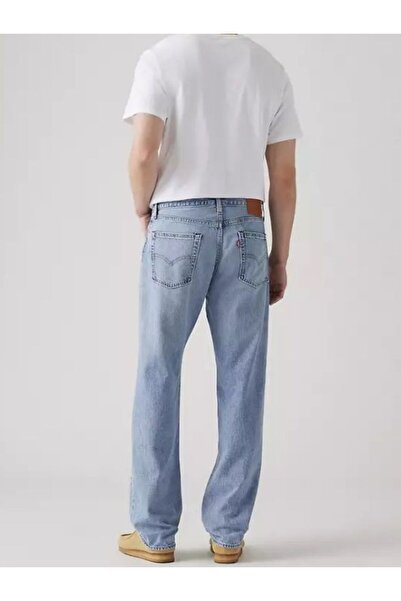 Levi's 555-ös, laza szabású, egyenes szabású, babakék színű