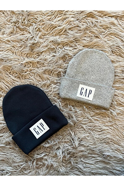 enes baby قبعة Gapp المضلعة المرنة - عبوة من قطعتين