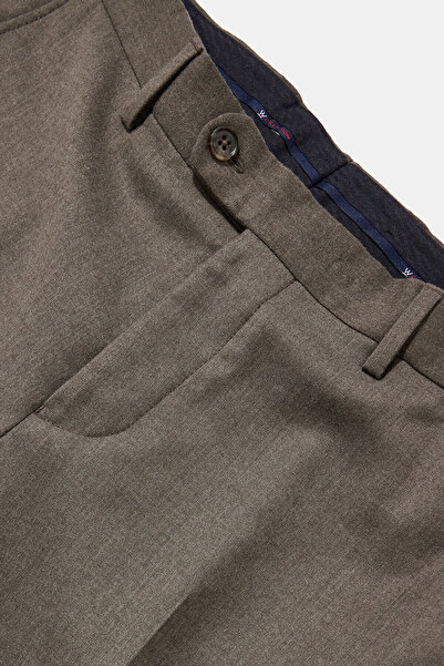 W Collection Mink Wool Flannel Pants