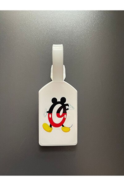 Seyahataksesuar Travel Accessory Mickey Designed Letters Luggage Bag Suitcase Label