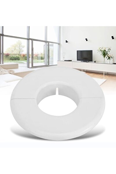 Universal Klima Dekoratif Duvar Delik Kapama Kapağı 1 Adet Beyaz Renk