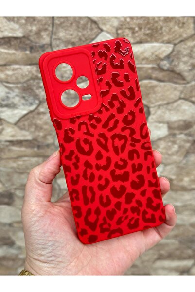 Vip Case Xiaomi Redmi Note 12 Pro 5g - Leopar Desenli Lansman Kamera Korumalı...