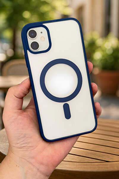 Vip Case Apple Iphone 11 Magsafe Wireless Şarj Özellikli Silikon 2mm Kamera Ç...