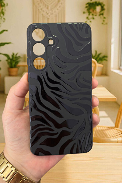 Vip Case Samsung Galaxy A16 - ZEBRA DESENLİ Silikon Darbe Emici Klasik Korumalı Rubber Kılıf277