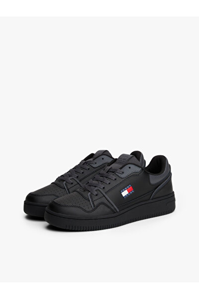 Tommy Hilfiger Tjw Retro Basket Siyah Kadın Sneaker