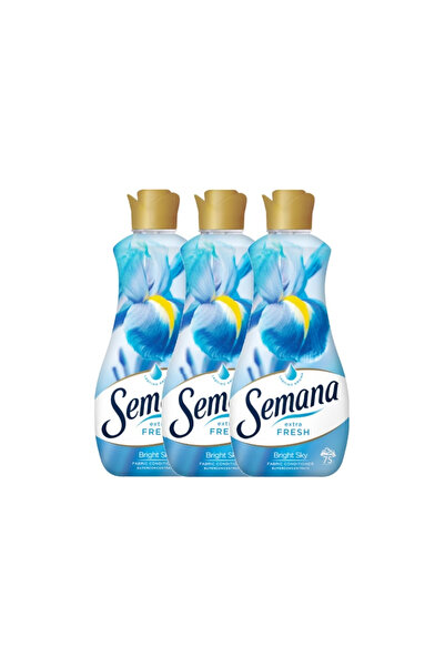 Semana Bright Sky fabric softener, 3 x 1.5 L, 225 washes