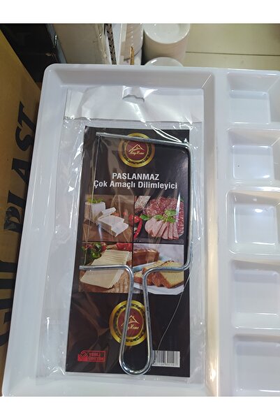 abnturk Premium Çok Amaçlı Et Peynir Ekmek Pasta Kaliteli Paslanmaz Dilimleyici