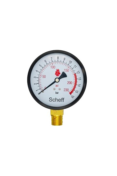 Scheff ساعة قياس ضغط 16بار ماركة