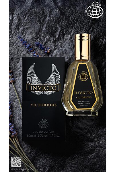 Fragrance World Eau de Parfum Invicto Victorious by Fragrance World, Men, 50 ml