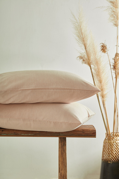 Ricco Lifes Capuccino Pillowcase 2 Pieces (50X70)