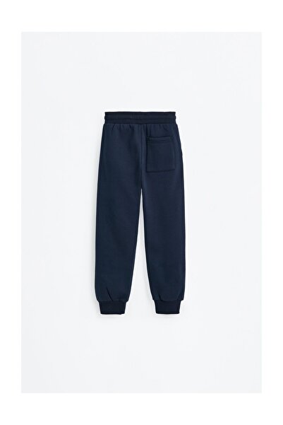 LEFTIES Kids Plush Trousers with Seam Detail