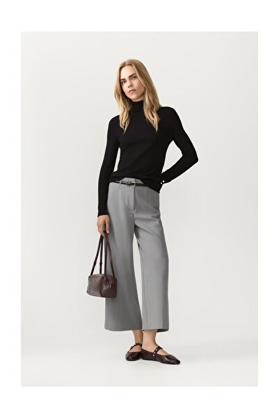 LEFTIES Женски пуловер с висока яка