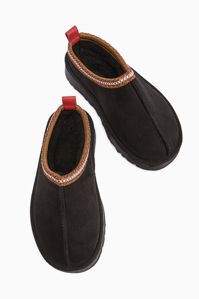 İncimoda Ceel Içi Kürklü Ultra Mini Süet Kışlık Taban Bot & Bootie