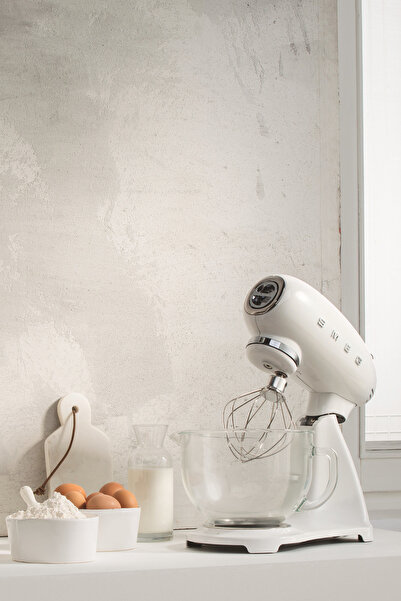 SMEG 50's Style Retro  Beyaz Stand Mikser SMF13WHEU